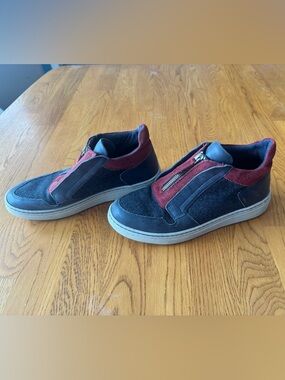 Earth Women's Zip-Front Suede Sneakers